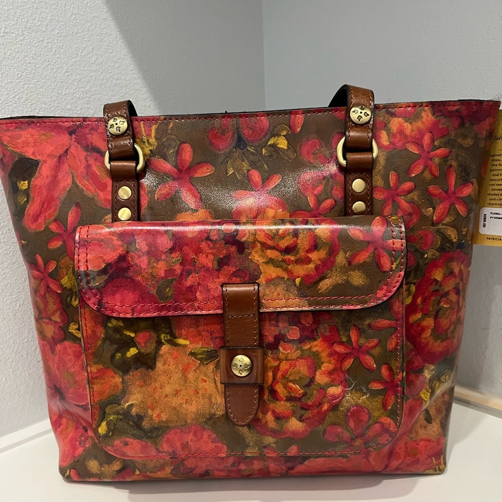 Patricia Nash Leather Juliette Tote NWT